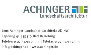 Bild: Achinger Landschaftsarchitektur
