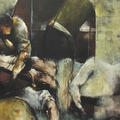 Bild vergr&ouml;&szlig;ern: assassini-2002-203-x-141-cm