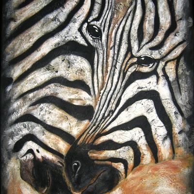 Bild vergr&ouml;&szlig;ern: Habiger-Zebra 60x90