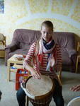 Bild vergr&ouml;&szlig;ern: Afrikanisches Trommeln mit Djemben 2012