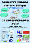 Bild vergr&ouml;&szlig;ern: Plakat Schlittengaudi 2014