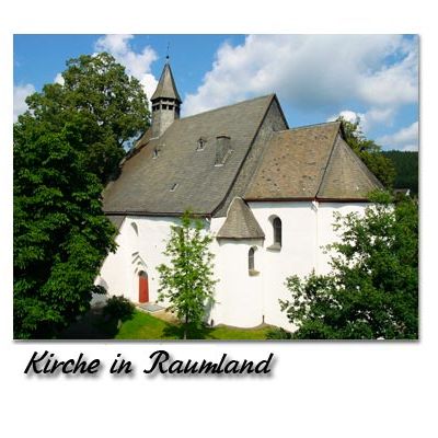 Bild vergr&ouml;&szlig;ern: Kirche in Raumland