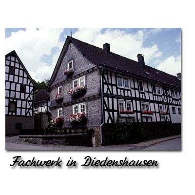 Bild vergr&ouml;&szlig;ern: Fachwerkhaus Diedenshausen