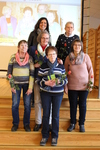 Bild vergr&ouml;&szlig;ern: Ehrung Hannelore Homrighausen mit Team und Regina Linde