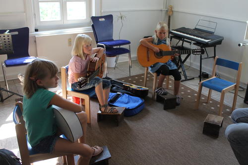 Bild vergr&ouml;&szlig;ern: Gitarrenschnupperkurs Fesp 2018