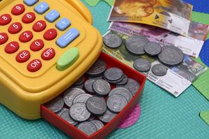 Bild vergr&ouml;&szlig;ern: Spielzeug Kasse