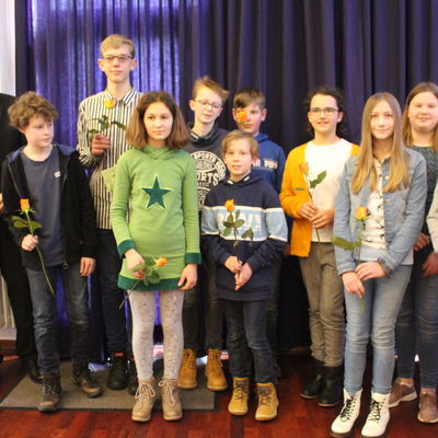 Bild vergr&ouml;&szlig;ern: Ehrung Schulhof AG 5