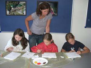 Malerei mit Kindern