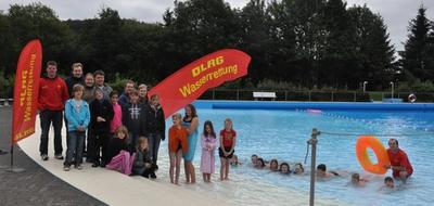 Bild vergr&ouml;&szlig;ern: Rothaarbad-Camp DLRG 2011