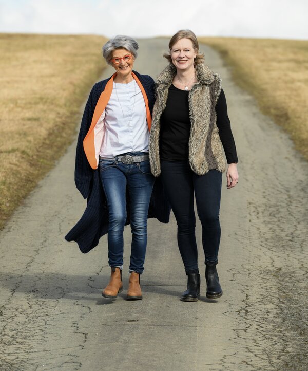 Bild vergr&ouml;&szlig;ern: Claudia Kessler und Karin Kunze