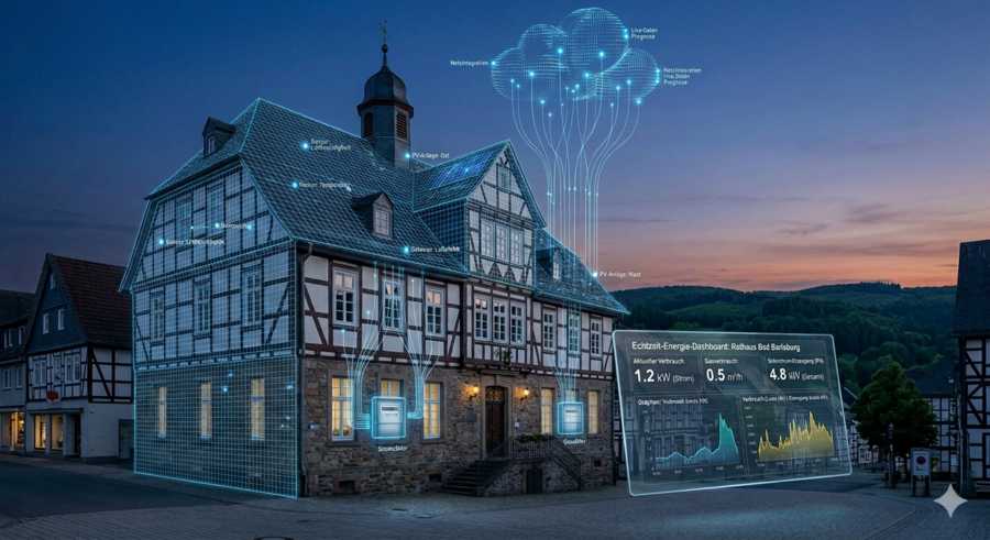 Der Energiezwilling macht unsichtbare Daten sichtbar
