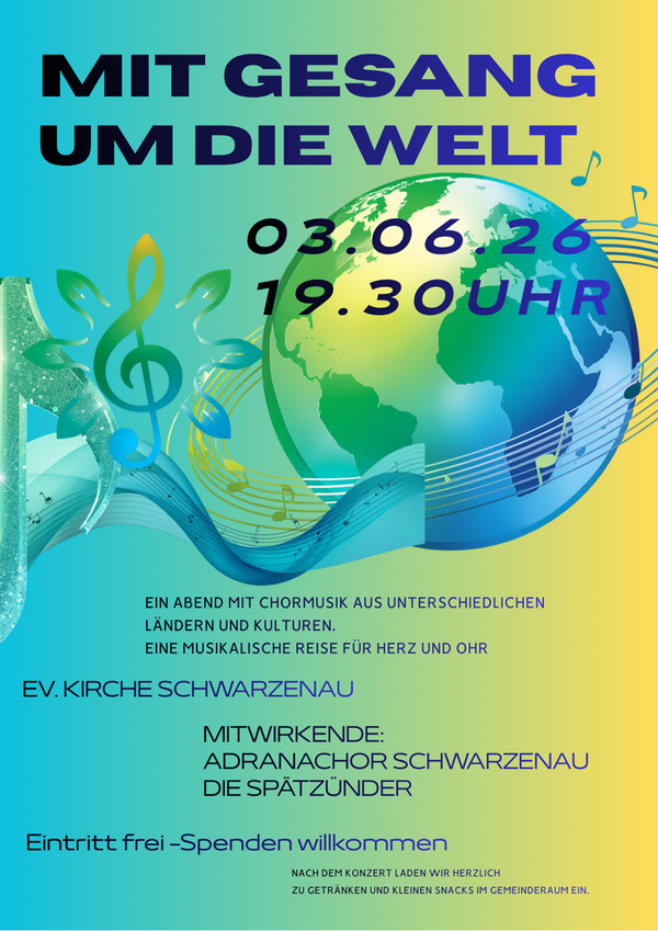 Bild vergr&ouml;&szlig;ern: Plakat Ev. Kirche Schwarzenau